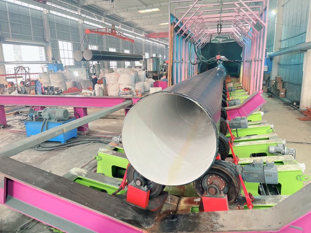 DN400外3PE内IPN8710防腐钢管 DN400外3PE内IPN8710防腐钢管