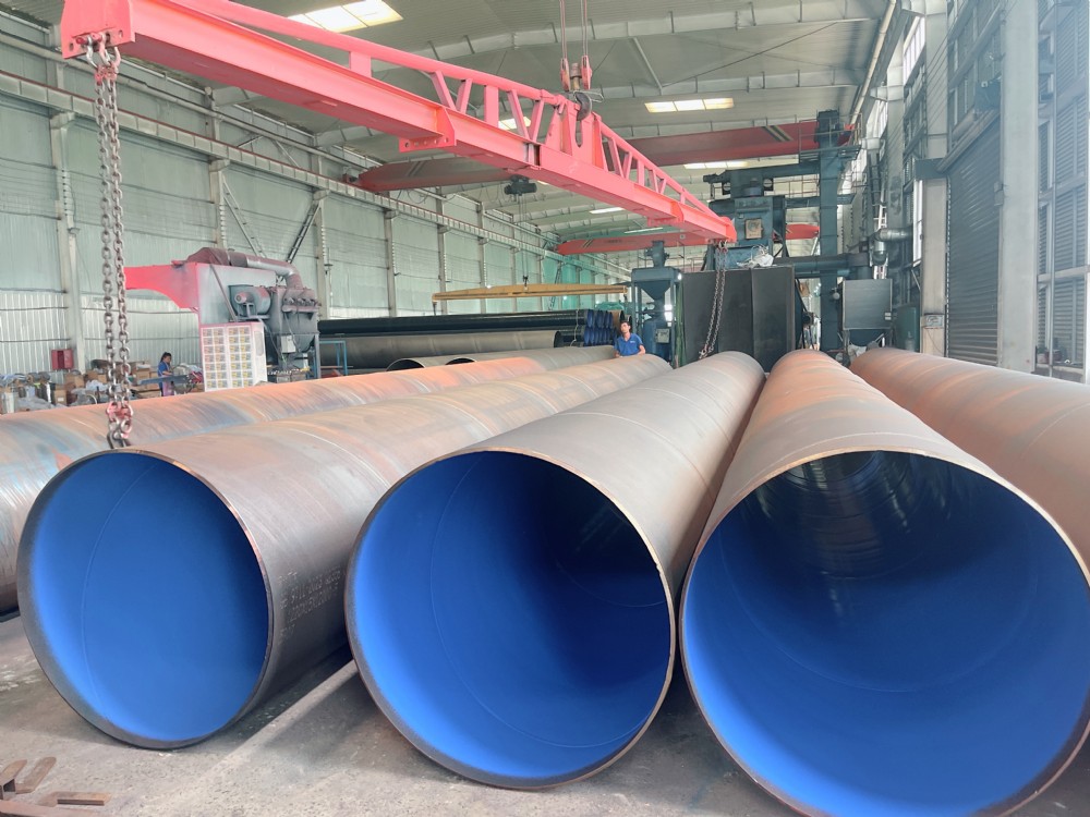 DN600大口径20#材质TPEP防腐钢管 DN600大口径20#材质TPEP防腐钢管